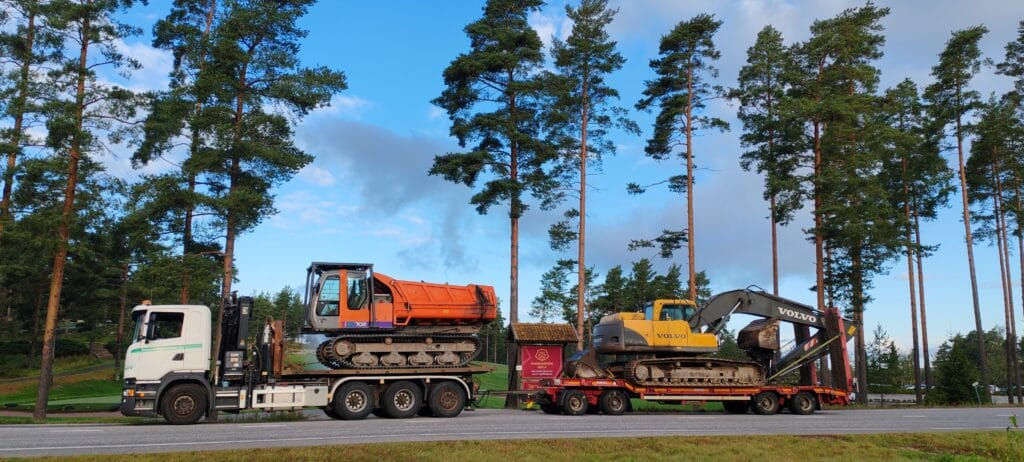 Konekuljetus Lavetti kuljetus